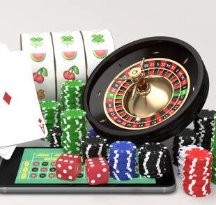 3d rendering mobile casino gambling